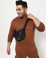 Shop Men's Killer Brown Plus Size Sweatshirt-Front