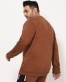 Shop Men's Killer Brown Plus Size Sweatshirt-Design