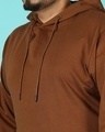 Shop Killer Brown Plus Size Sweatshirt Hoodie
