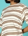 Shop Killer Brown Stripe AOP T-shirt