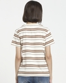 Shop Killer Brown Stripe Half Sleeve T-shirt-Design