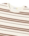 Shop Killer Brown Stripe Half Sleeve T-shirt