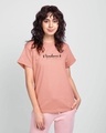 Shop Kindness Matters Boyfriend T-Shirt Misty Pink-Front