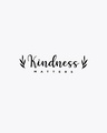 Shop Kindness Matters Round Neck 3/4 Sleeve T-Shirt White-Full