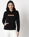 Shop Kindness Rainbow Sweatshirt Hoodie Black-Front