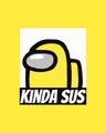 Shop Kinds Sus Imposter Full Sleeve T-Shirts Pineapple Yellow-Full