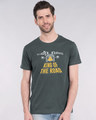 Shop King Of The Road Half Sleeve T-Shirt-Front