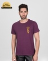 Shop King Pocket Gold Half Sleeve T-Shirt-Design
