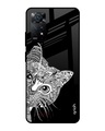 Shop Kitten Mandala Printed Premium Glass Cover For Redmi Note 11 Pro 5G (Impact Resistant, Matte Finish)-Front
