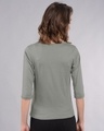 Shop Kitty Pocket Love Round Neck 3/4th Sleeve T-Shirt-Design