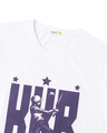 Shop Men's White KKR Batting Typography T-shirt
