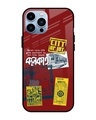 Shop Kolkata Chronicles Premium Glass Cover for Apple iPhone 13 Pro-Front