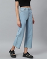 Shop Women's Blue High Rise Jeans-Design