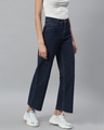 Shop Women's Blue Mid Rise Jeans-Design