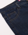 Shop Women's Blue Mid Rise Jeans-Full