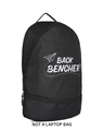 Shop Unisex Black Last Benchers Printed Small Backpack-Design