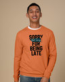 Shop Late And Not Sorry Sweatshirt-Front