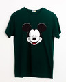 Shop Laughing Mickey Half Sleeve T-Shirt (DL)-Front