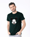 Shop Laughing Mickey Half Sleeve T-Shirt (DL)-Design