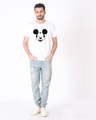 Shop Laughing Mickey Half Sleeve T-Shirt (DL)