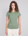 Shop Laurel Green Half Sleeve T-Shirt-Design