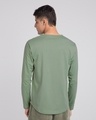 Shop Laurel Green Slit Neck Full Sleeve Henley T-shirt-Design