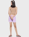 Shop Lavender Lounge Wear Shorts-Full