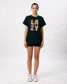 Shop Lazy Colorful Boyfriend T-Shirt-Full