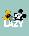 Shop Lazy Mickey Boyfriend T-Shirt (DL)-Full