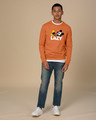 Shop Lazy Mickey Crew Neck Sweatshirt (DL)-Design