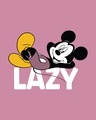 Shop Lazy Mickey Fleece Hoodies (DL)-Full