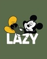 Shop Lazy Mickey Fleece Light Sweatshirt (DL)-Full