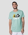 Shop Lazy Mickey Half Sleeve T-Shirt (DL)-Front