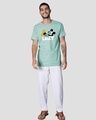 Shop Lazy Mickey Half Sleeve T-Shirt (DL)-Design
