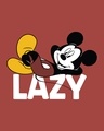 Shop Lazy Mickey Notebook (DL)-Full