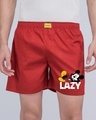 Shop Lazy Mickey Side Printed Boxer (DL)-Front