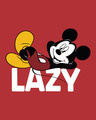 Shop Lazy Mickey Side Printed Boxer (DL)