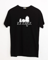 Shop Lazy Puppy Half Sleeve T-Shirt-Front