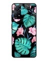 Shop Leaves & Flowers Printed Premium Glass Cover for Redmi Note 11 Pro 5G (Shockproof, Light Weight)-Front