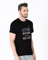 Shop Lecture Abhi Baaki Hai Half Sleeve T-Shirt-Design