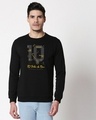 Shop Legend 10 ARG Fleece Sweatshirt Black-Front