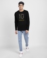 Shop Legend 10 ARG Full Sleeve T-Shirt Black-Full