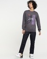 Shop Men's Grey Legend 24 Graphic Printed Sweater-Full