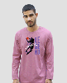 Shop Legend 24 Full Sleeve T-Shirt Frosty Pink-Front