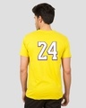 Shop Men's Yellow Legend 24 Graphic Printed T-shirt-Design