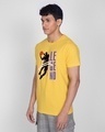 Shop Legend 24 Half Sleeve T-Shirt Happy Yellow-Design