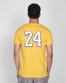 Shop Legend 24 Half Sleeve T-Shirt Happy Yellow-Full
