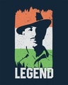Shop Legend Bhagat Singh Round Neck 3/4th Sleeve T-Shirt
