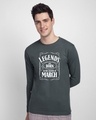 Shop Legend Daniels March Full Sleeve T-Shirt-Front