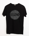 Shop Legend Dark Half Sleeve T-Shirt-Front